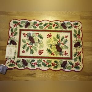 Williamsburg Hooked Rug NWT